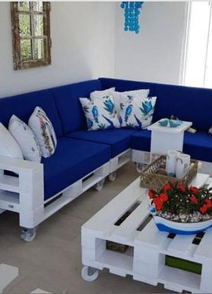 Матрац на диван з піддонів, лавок, качель