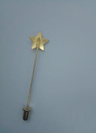 Avon брошка булавка у формі зірки з кристалом2 фото