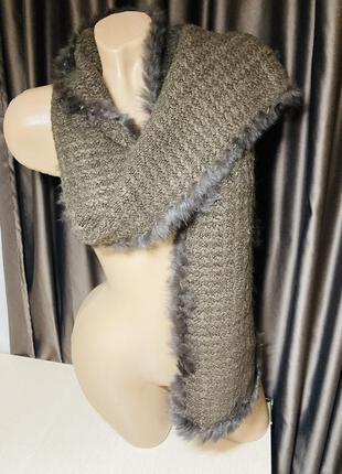 Женский шейный платок палантин шарф шаль1 фото