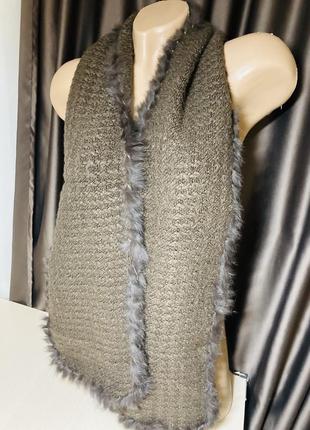Женский шейный платок палантин шарф шаль2 фото