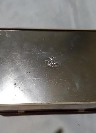 Вінтажна жестяна металева коробка скриня бокс3 фото