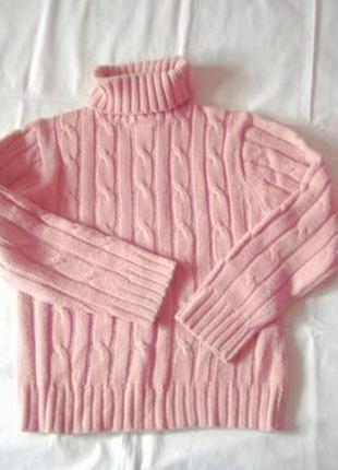 Теплый мягкий свитерок

с рельефным плетением