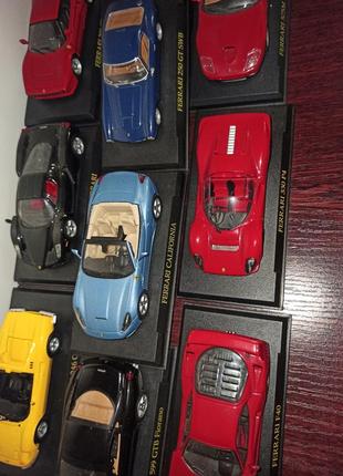 Машинки коллекционныеferrari 4