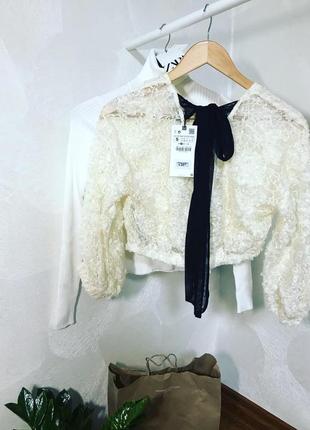 Топ-блуза zara