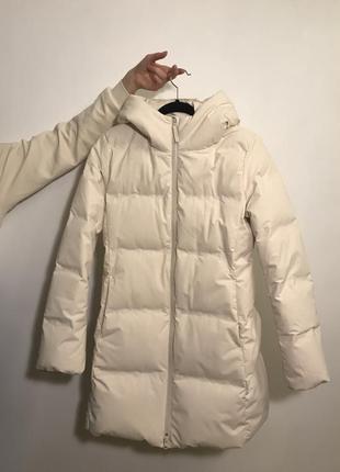 Безшовний пуховик uniqlo seamless down short coat (m)