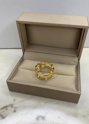 Кольцо в позолоте