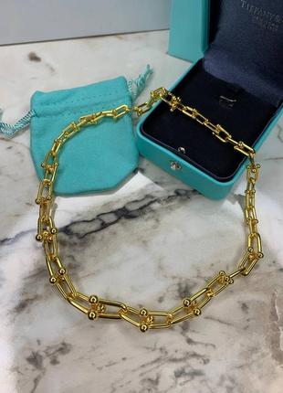 Ожерелье в позолоте