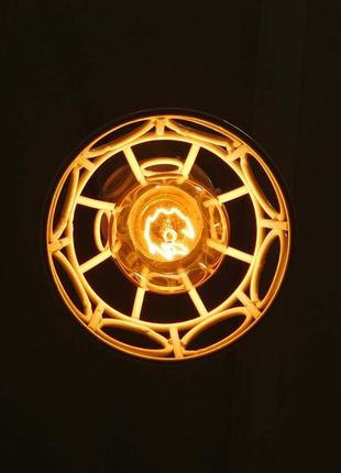 Подвесной светильник rings (1 лампа, e27, золото)7 фото