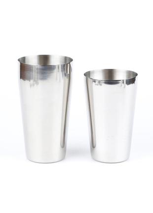 Шейкер youchen mc-700 silver 600-450ml мл барний для приготування коктейлів