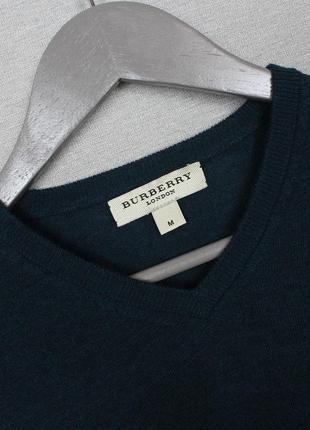 Burberry london свитер темно изумрудного цвета4 фото