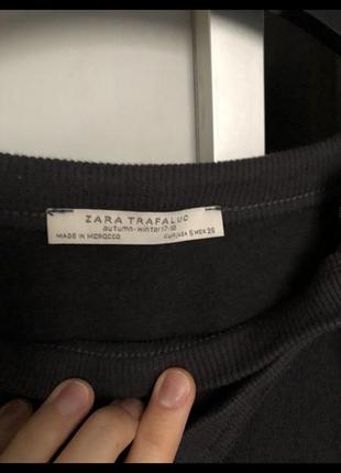 Платье на флисе свитшот zara3 фото