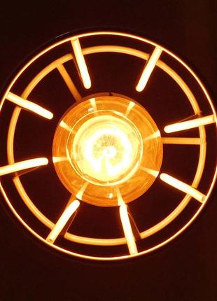 Подвесная люстра паук на 8-ламп sandbox-8 (e27, белый, 1,5 м) светильник5 фото