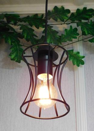 Подвесной светильник на 1-лампу sandbox/sp e27 чёрный3 фото