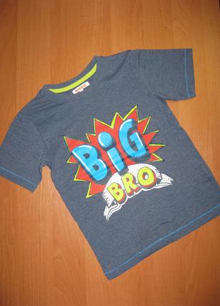 Футболка "bluezoo" размер 4-5 лет.