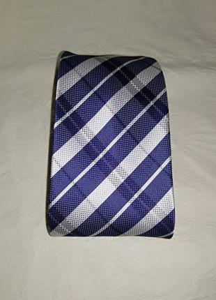 Мужской галстук синий/ чоловіча кроватка синя
