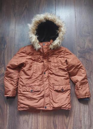 Зимняя куртка sinsay 134р-р