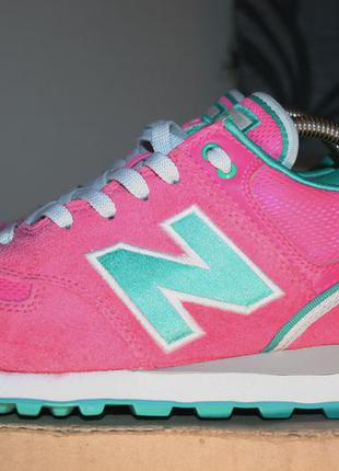 Кросівки casual new balance 574 "stadium jacket" (raspberry lake)