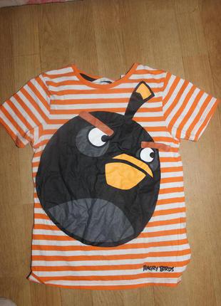 Футболка h&m angry birds