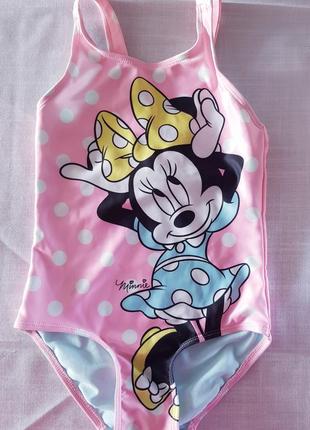 Неверояный купальник disney 4-5 maus 🌸🌸🌸 в ідеальному стані