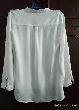 Рубашка  белая 4