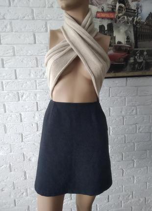 Теплая шерстяная юбка на подкладке от marks&spencer4 фото