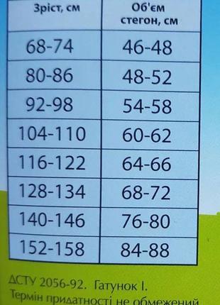 Колготы детские, рост 92-98, 104-110, 116-122 и 128-134, цвет темно-синий2 фото