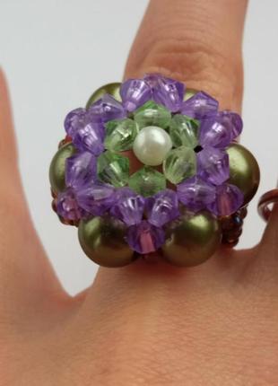 Кольцо ручная работа