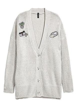 Вязаный кардиган h&m 0495332001 2