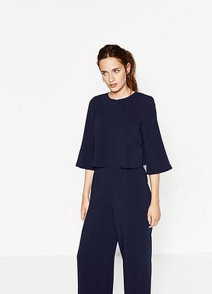 Стильный комбинезон с открытой спинкой zara