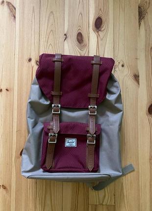 Herschel little america ❤️ mid-volume backpack original | хершел рюкзак оригінал рідкісний колір