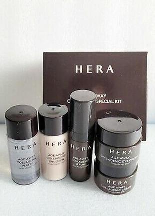 Набор миноверсий омолаживающей линии hera age away collagenic special kit (5items)