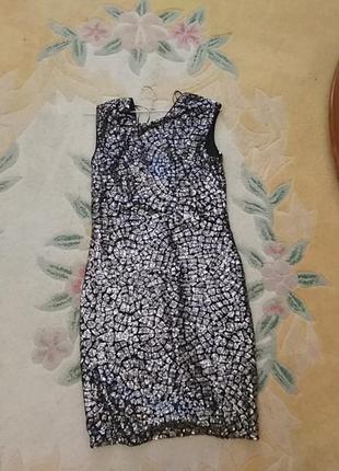 Платье паетки 3