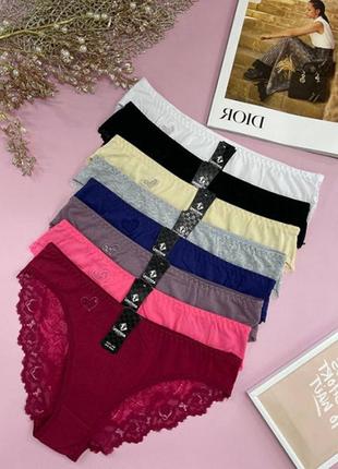 Женские трусики слипы 7823 -  7 шт