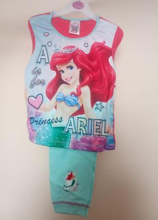 Пижама george disney 98/104 3-4 года ariel