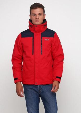 Куртка мужская jack wolfskin yukon 1109781 red