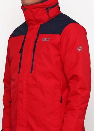 Куртка чоловіча jack wolfskin yukon 1109781 red3 фото