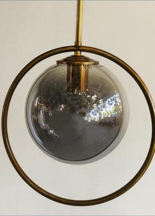 Современный стильный подвес стеклянный шар