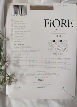 Винтажные колготки fiore gracile в горошек2 фото