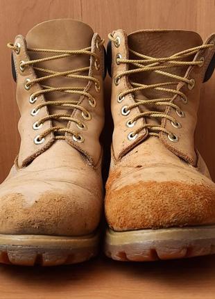 Мужские нубуковые [кожаные] ботинки timberland3 фото