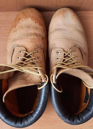 Мужские нубуковые [кожаные] ботинки timberland2 фото