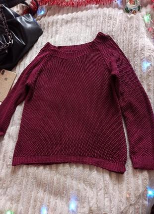 Італія в'язаний светр розрізи на плечах