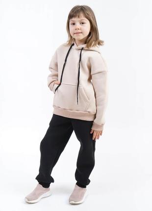 Теплый спортивный  костюм для девочки