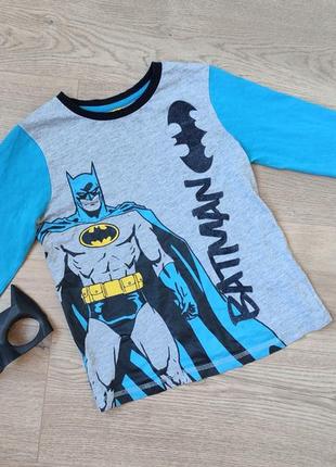 Футболка с длинным рукавом бэтмен. batman 7-8 лет