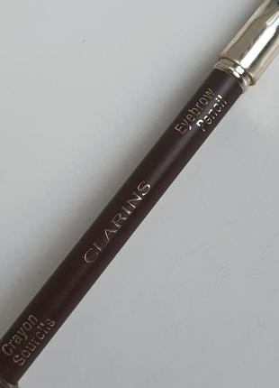 Карандаш для бровей clarins crayon sourcils5 фото
