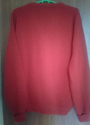 Красный свитер lacoste2 фото