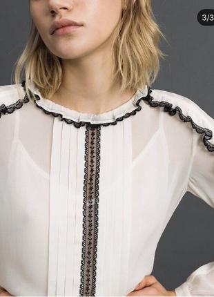 Новая шелковая блуза twin set италия оригинал!!!3 фото