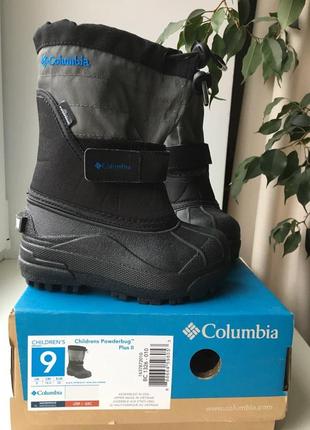 Детские зимние ботинки columbia