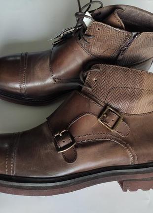 Ботинки мужские reserved на 42 р. (41,5 eu по бирке) новые коричневые6 фото