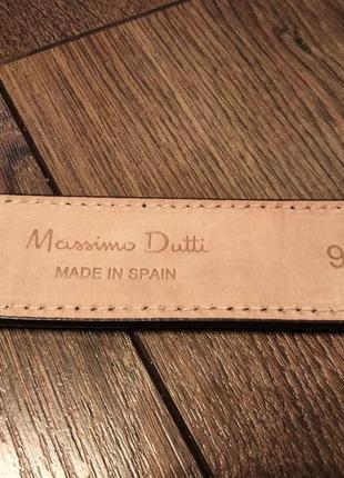 Ремінь massimo dutti іспанія5 фото