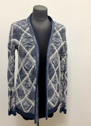 Свитер синий кофта